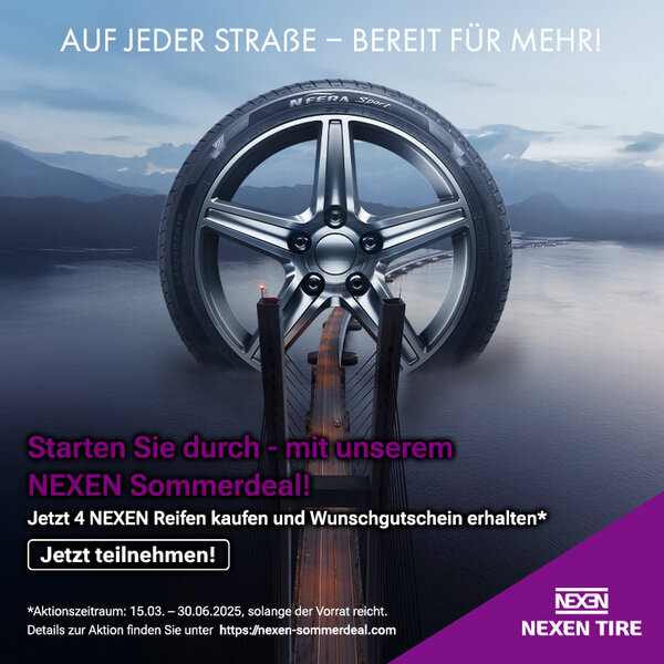 Nexen Reifen kaufen und mit etwas Glück gewinnen